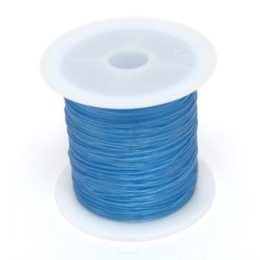Jewellery Silicone Rubber 0.5mm Blue Spool 15 meters