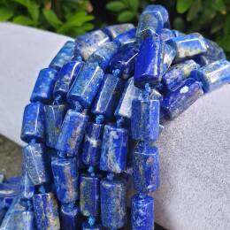 Lapis Lazuli Słupek Błysk 7-8x11-13 mm