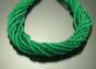 Onyx Green Round Balls Facetted 2mm Diamond Cut Rope 40cm