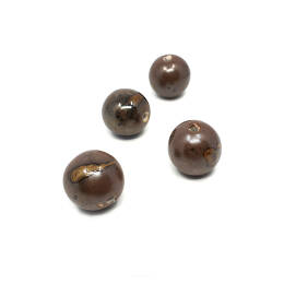 Ceramic Beads, Brązowa Kulka Półmat, średnica 19 mm