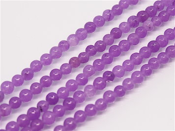 Jade Balls 4.5mm Purple Rope 38cm