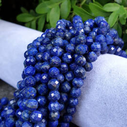 Lapis Lazuli Kulka Fasetowana 6 mm